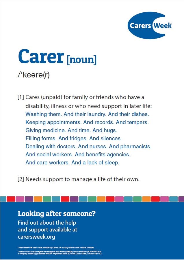 Carers definition